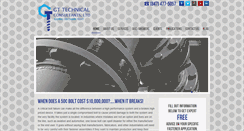 Desktop Screenshot of boltfailure.com